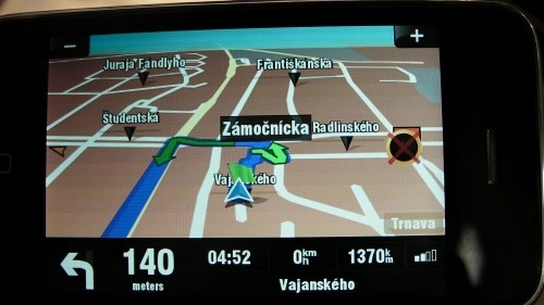 Softul permite vizualizarea de coordonate prin GPS 