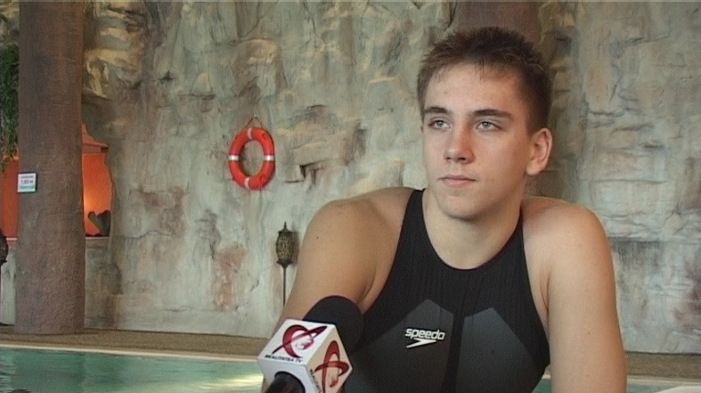 Kágan Ferencz Tibor se poate lăuda cu numeroase premii naţionale la înot.