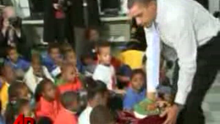 Obama le-a spus micuţilor o poveste.