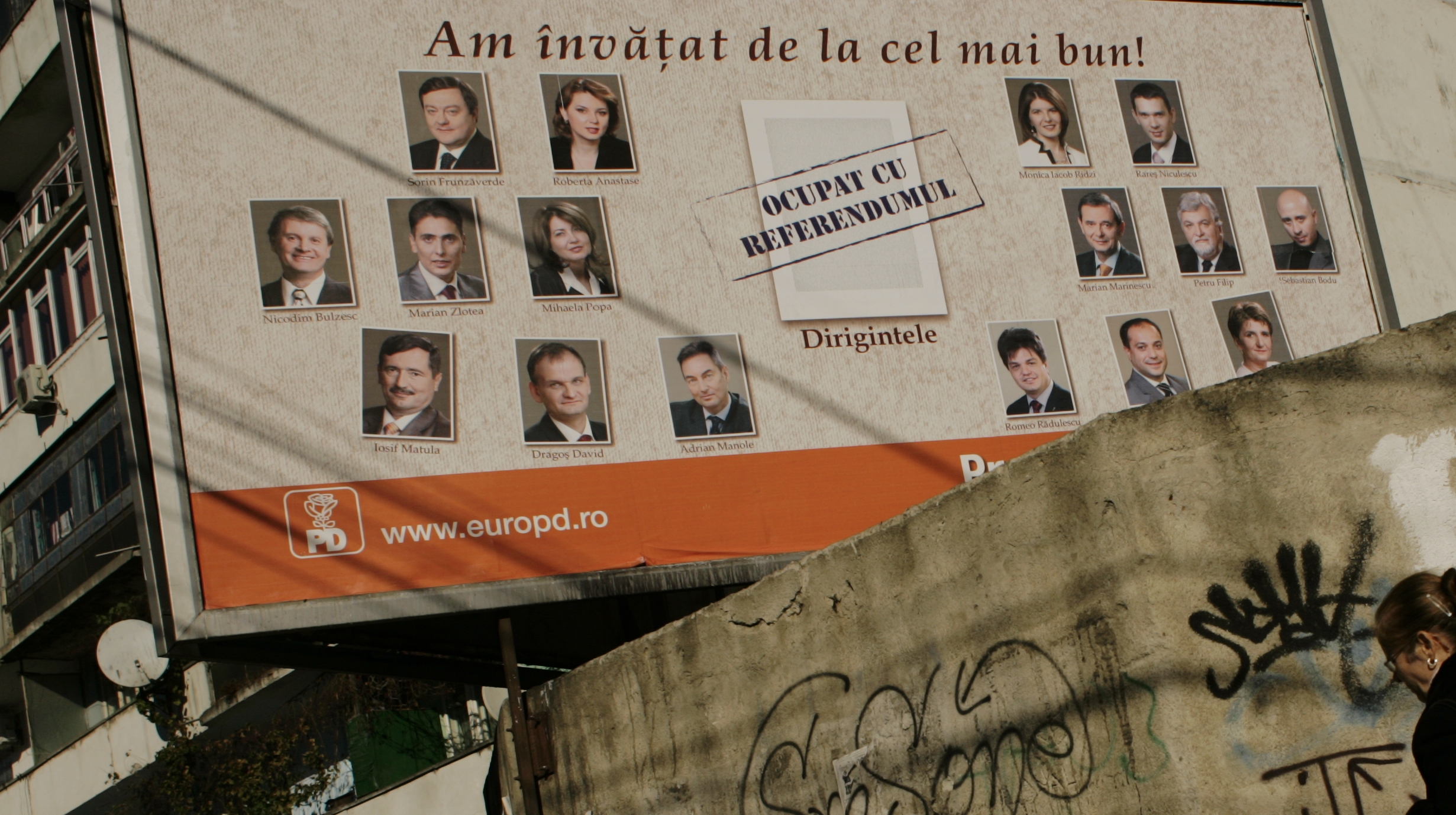 Panouri, bannere electorale