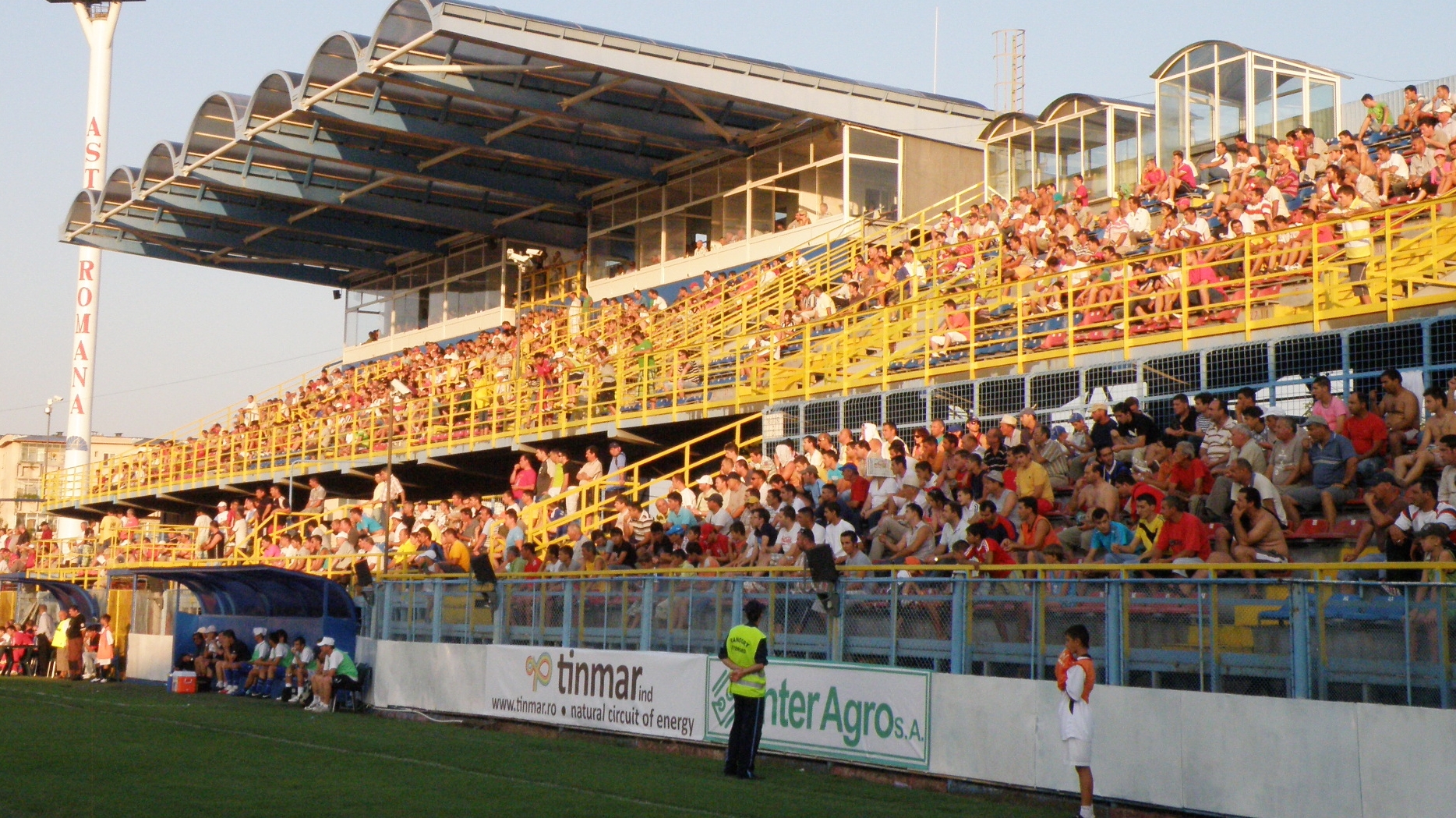 Stadionul Municipal Gloria - Bistriţa - tribuna I