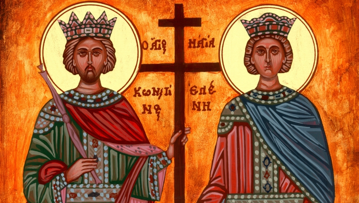 Sfinţii Constantin şi Elena. Trimite un MESAJ, un SMS celor dragi