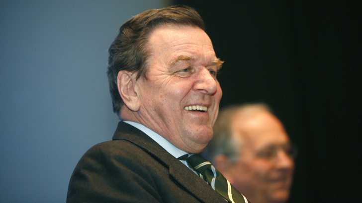 Fostul cancelar al Germaniei, Gerhard Schröder