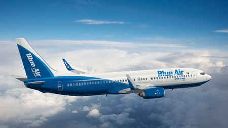 Blue Air dă bilete gratuite către toate destinaţiile