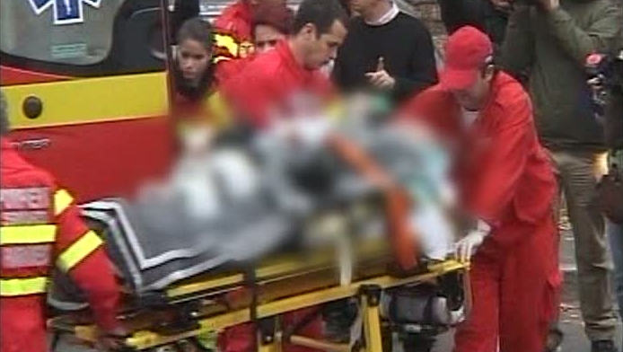 Victime ale exploziei de la Sighetu Marmatiei au ajuns la Spitalul de Arşi din Bucureşti