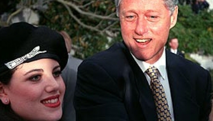 Monica Lewinsky şi Bill Clinton