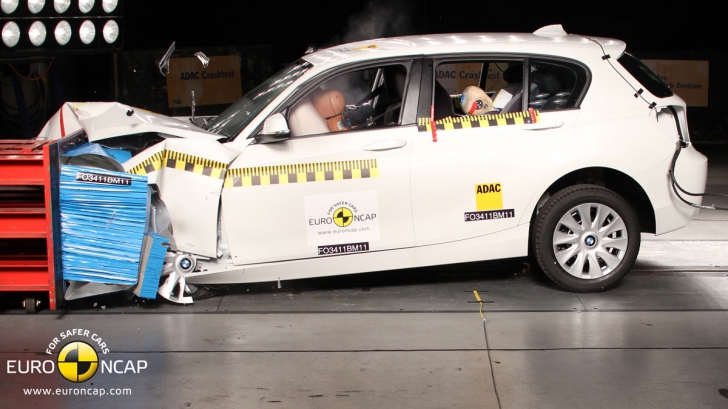 Euro NCAP a publicat lista celor mai sigure maşini testate în 2013