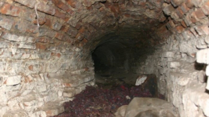 Tunelul ce porneste de la conacul Golescu-Grant