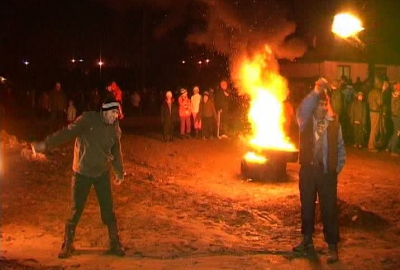 Lăsata secului cu foc şi strigături 