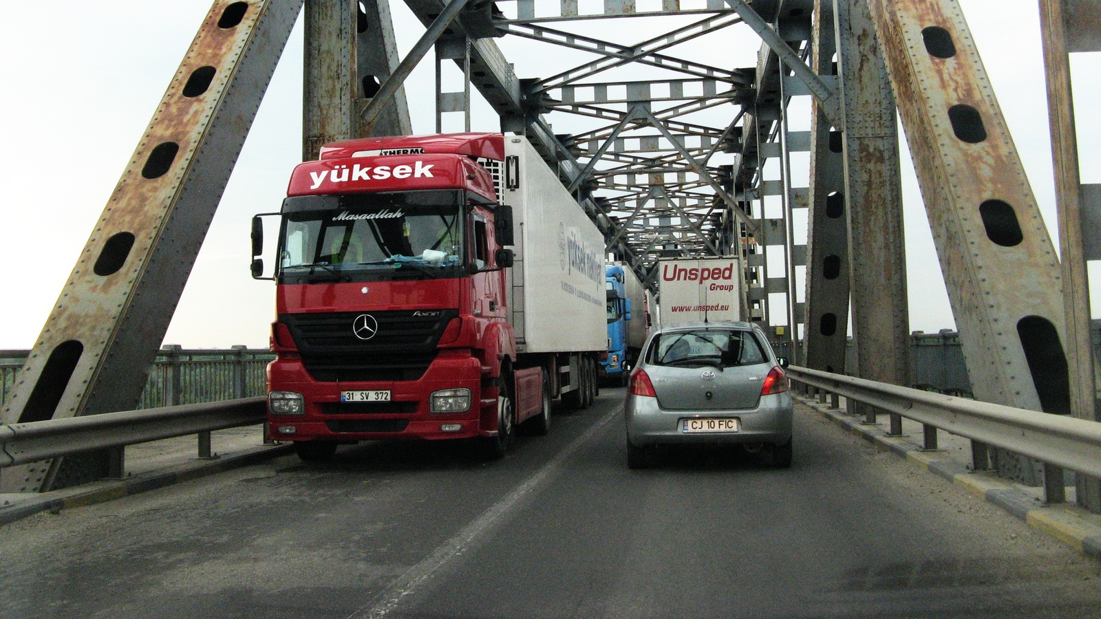 Restricţii de circulaţie pe Podul Prieteniei (Giurgiu-Ruse), timp de 4 zile – Anunțul Poliției de Frontieră