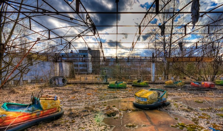 Parcul de distracţii din Cernobîl, Ucraina