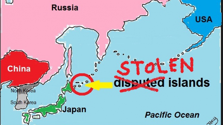 Insulele Kurile sunt disputate de Rusia şi Japonia