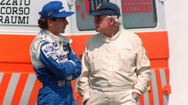 Sid Watkins, aici alături de Ayrton Senna