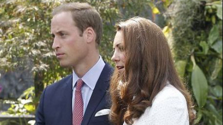 Prinţul William şi  Kate Middleton