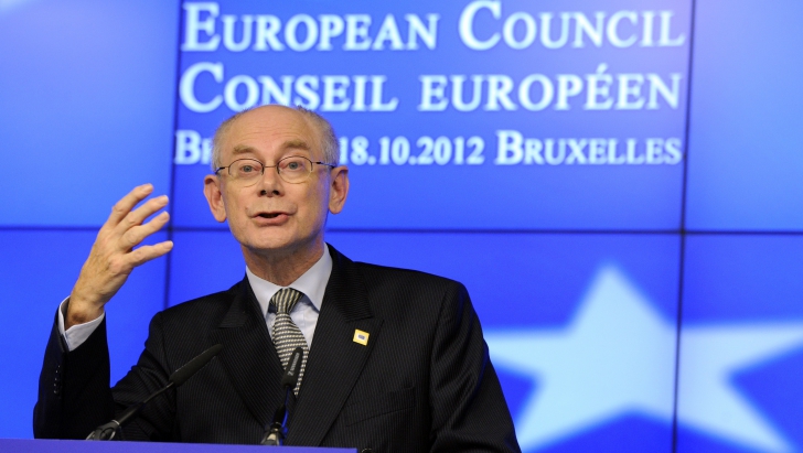 Van Rompuy, de partea manifestantilor de la Kiev / Foto: MEDIAFAX