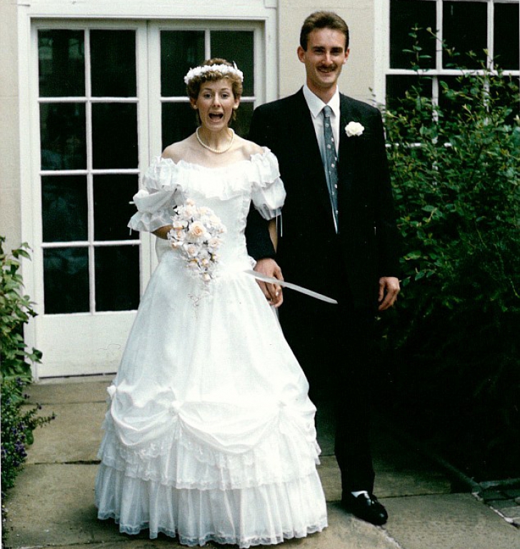 Richard şi Helen când s-au căsătorit