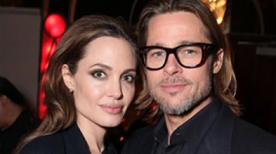 Angelina Jolie şi Brad Pitt 