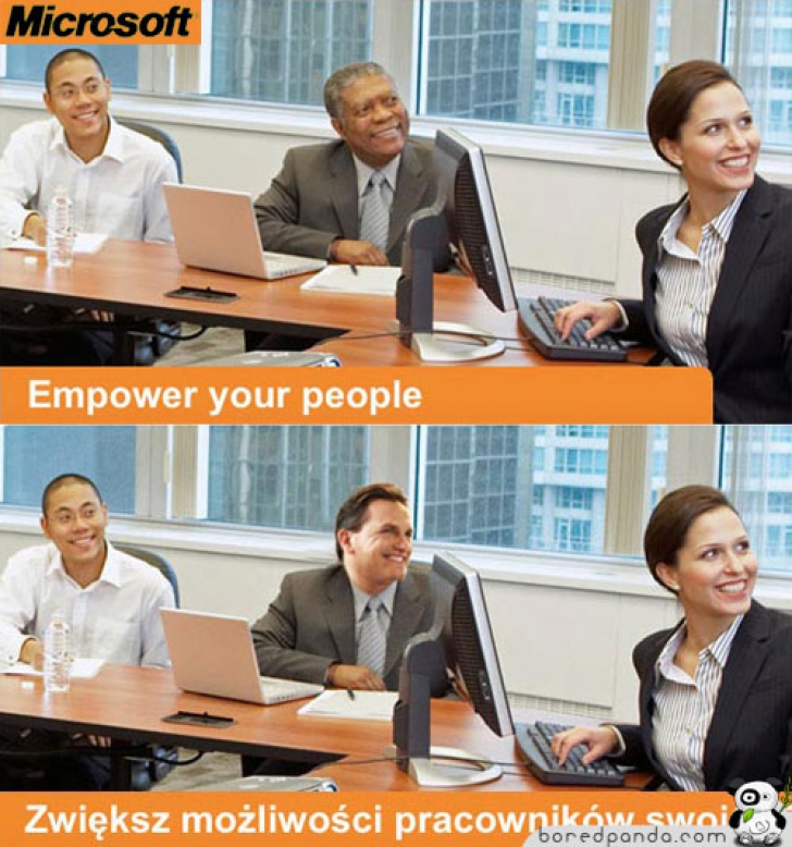 Gafele profesioniştilor în Photoshop stârnesc râsul. Foto: Buzzfeed