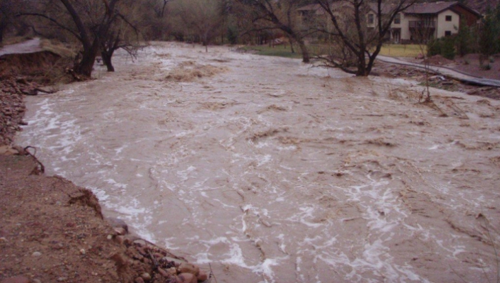Atenţionare hidrologică: Cod galben pe majoritatea râurilor din ţară