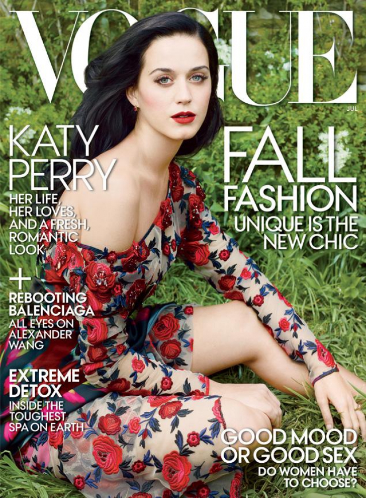 Katy Perry, în Vogue