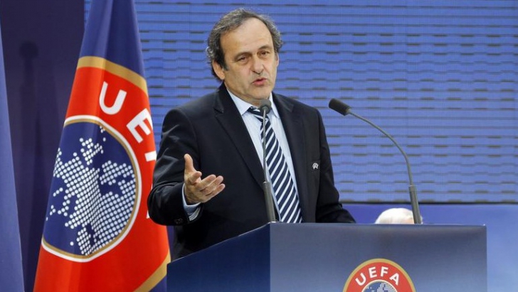 Michel Platini, preşedintele UEFA
