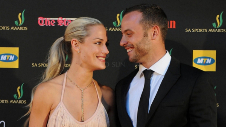 Oscar Pistorius, alături de Reeva Steenkamp