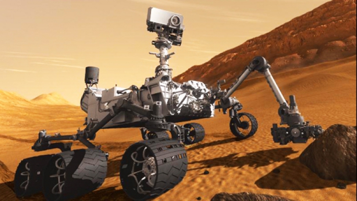 Descoperire uimitoare pe Marte făcută de robotul Curiosity