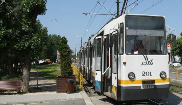 Incident într-un tranvai din Bucureşti