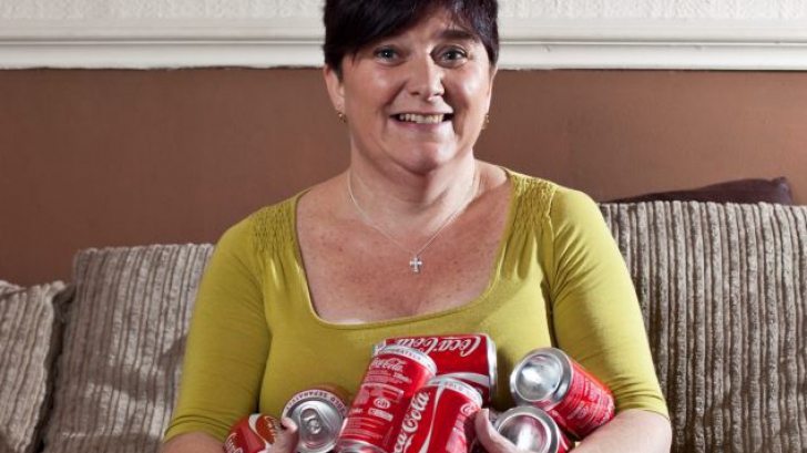 Femeia obişnuia să bea 300 de cutii de Coca-Cola în fiecare lună