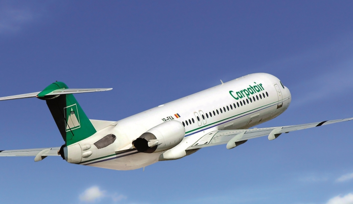 Carpatair îşi desfăşoară normal activitatea de zbor