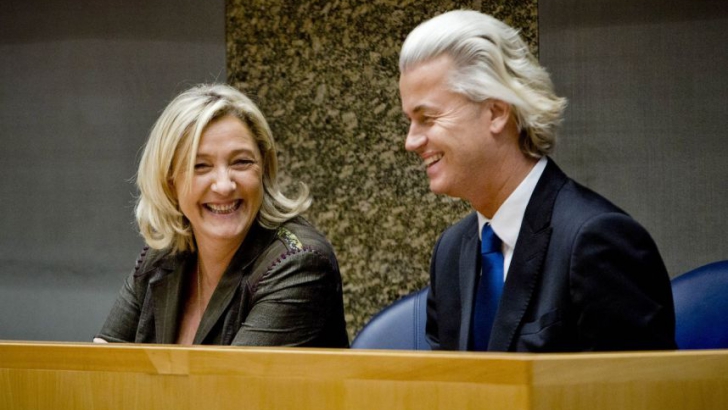 Marine le Pen şi Geert Wilders