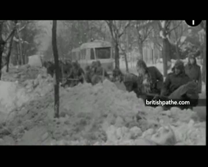 Cădere masivă de ZĂPADĂ, în 1969
