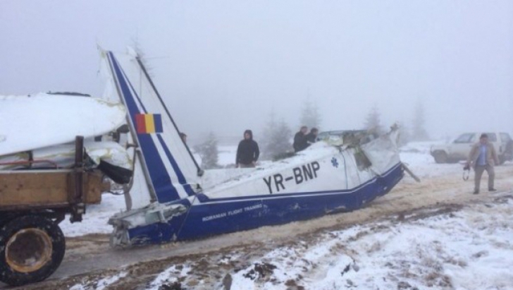 ACCIDENT AVIATIC. Cei trei medici internaţi la Cluj au fost audiaţi de către procurori