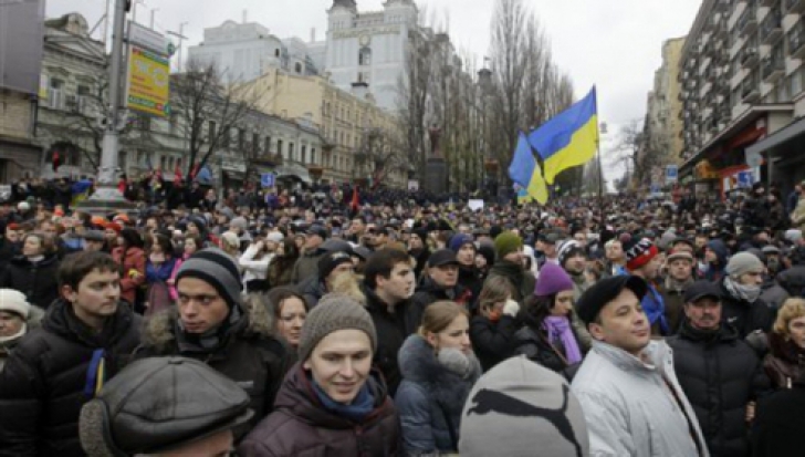 Proteste la Kiev