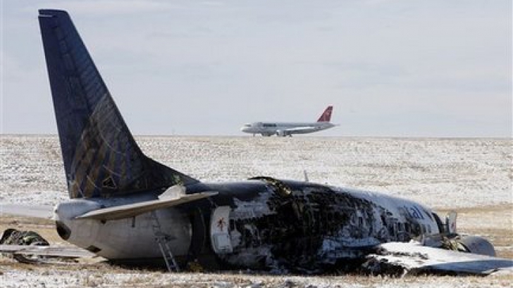 ACCIDENT AVIATIC: 29 de persoane rănite, după ce un avion a ratat aterizarea