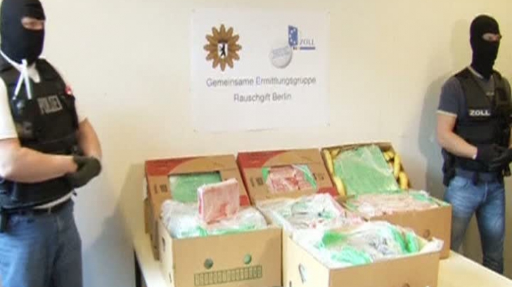 CAPTURĂ URIAȘĂ. Poliţia italiană a confiscat 235 de kilograme de cocaină