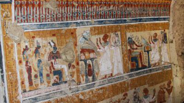 Descoperirea în Egipt a mormântului unui faraon care a domnit în urmă cu 3.800 de ani