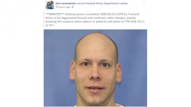 A dat SHARE unei postări pe Facebook şi a fost arestat în 45 de minute