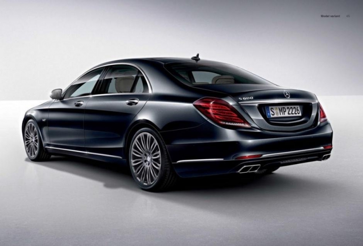 Mercedes S600: Cum arată noua limuzină Mercedes cu 530 de CP