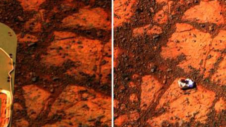 Cercetătorii n-au nicio explicație pentru obiectul în formă de gogoașă apărut pe Marte