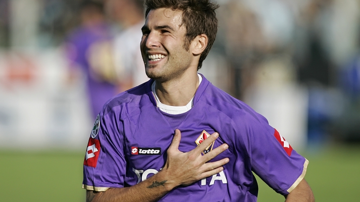Adrian Mutu a jucat cinci ani la Fiorentina