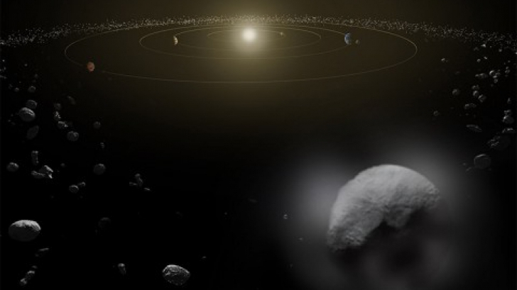 Oamenii de știință au detectat vapori de apă pe planeta pitică Ceres