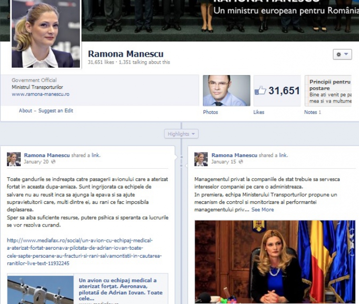 AVION PRĂBUŞIT. Postarea ministrului MĂNESCU pe Facebook, în timpul căutării victimelor ACCIDENTULUI - Foto: Captura Facebook