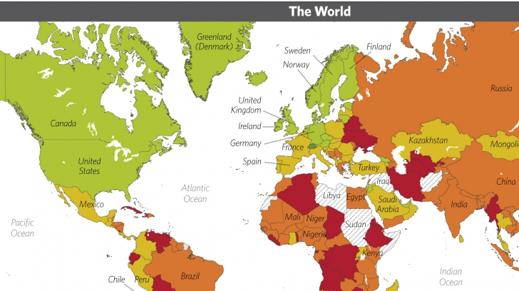 România, după Peru, Costa Rica şi Jamaica, pe harta libertăţii economice