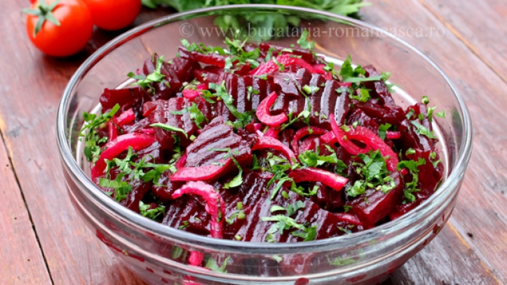 Salată de sfeclă roşie