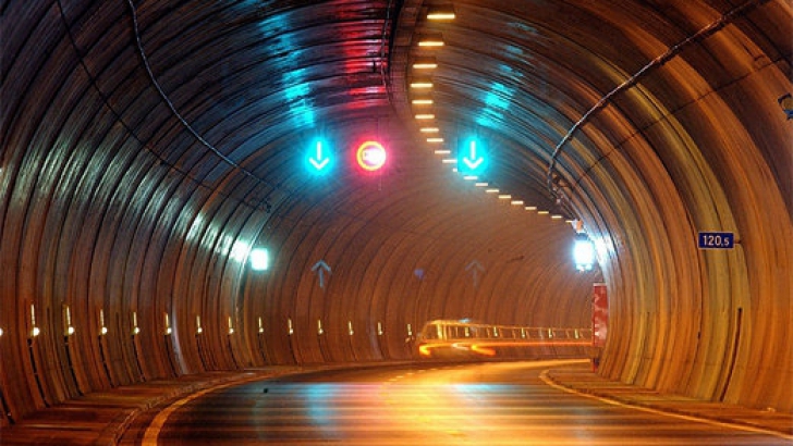 Tunelul din centrul oraşului