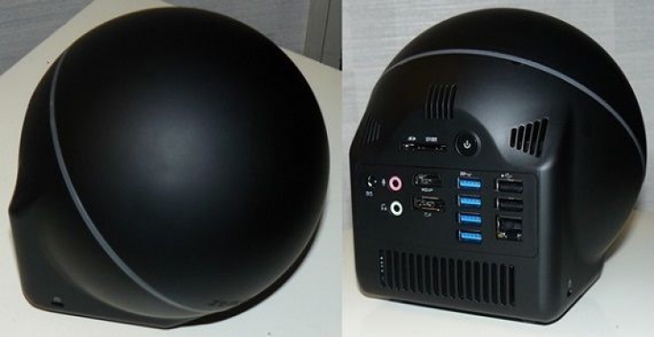 Zotac ZBOX 01520 este un PC cu aspect de bilă de bowling