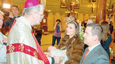 Căşuneanu jr. şi-a botezat fetiţa