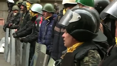 Echipa Realitatea TV a pătruns în palatul prezidențial din Kiev
