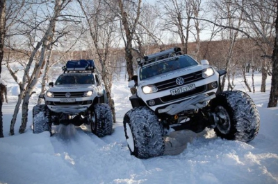 Volkswagen Amarok Polar Expedition: Cum arată modelul VW care promovează Olimpiada de la Sochi